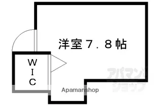 カーサミーア北白川【212号室】の間取り