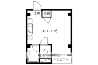 STABLE万寿寺【4階】の間取り