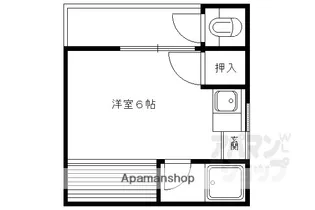 白川ハイツ【10号室】の間取り