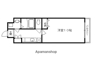 プラネシア星の子山科三条【1003号室】の間取り