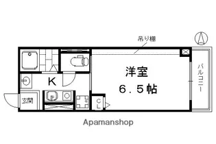 LA FUENTE 友【215号室】の間取り