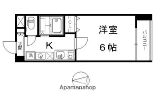 カスタリア京都西七条【810号室】の間取り