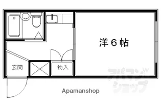 フレグランス新町【205号室】の間取り