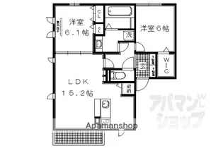 BURS WOOD【A101号室】の間取り