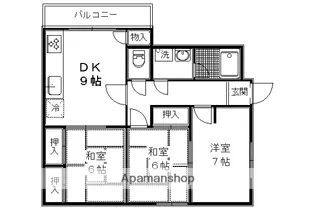 レジデンスレビー【2階】の間取り