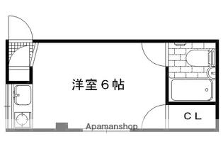 マンションASUKA【101号室】の間取り