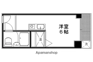 京都府京都市上京区西北小路町【マンション】の間取り