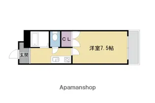 サンテラスリベーヌ【307号室】の間取り