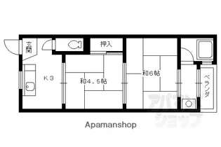 2Kの間取り画像