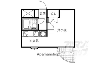 メゾン・ド・リビエール【511号室】の間取り
