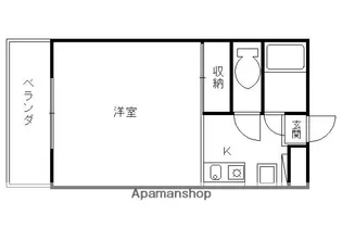 メルクマールK【203号室】の間取り