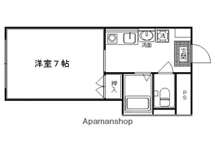清和マンション【101号室】の間取り