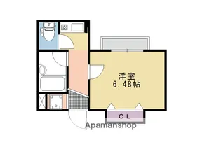 プラネシア星の子山科駅前【2階】の間取り