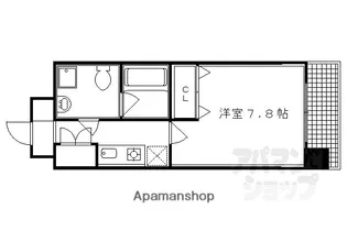 ANYTIME【208号室】の間取り