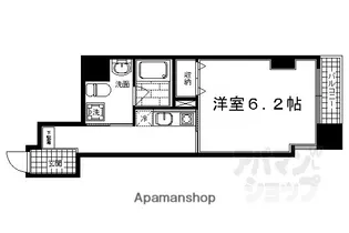 HF河原町二条レジデンス【603号室】の間取り