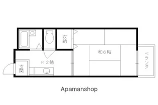 サンライフシティ【202号室】の間取り