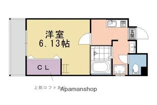 レジデンスリーブル【101号室】の間取り