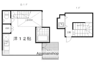 是空HORIKAWA【1階】の間取り