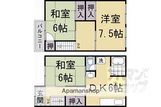 リブ東浦【B号室】の間取り