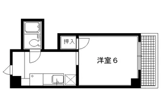 シャロン下鴨【201号室】の間取り