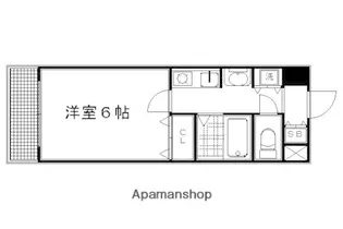 京都府京都市上京区一真町【マンション】の間取り