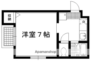 ヴィヨーム京都御所東【202号室】の間取り