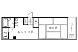 ラ・ヴァリエ【501号室】の間取り