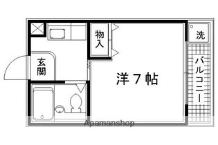 PIER袋町【307号室】の間取り