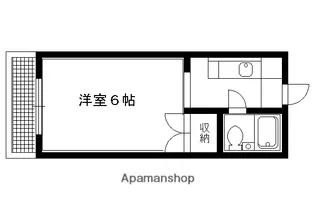 佳北マンション【303号室】の間取り