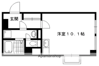 LA Primavera【5階】の間取り