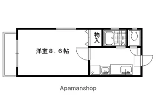 TーSTAGE【303号室】の間取り