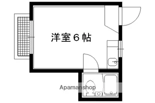メゾンフェニックス【1-A号室】の間取り