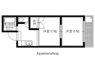 ロイヤルコーポ大同【403号室】の間取り