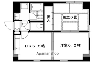 アメニティプラザ【303号室】の間取り