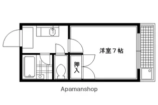 プライムベル【403号室】の間取り