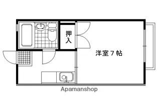 ウッディハウス【1階】の間取り