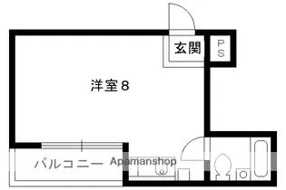 ハイツエスペランザ【305号室】の間取り
