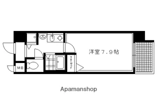 プレサンス京大南【2階】の間取り