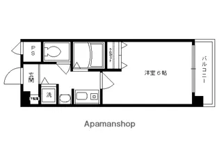 「プレサンス京大東」【1階】の間取り