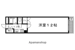 アクエルド仁王門【307号室】の間取り