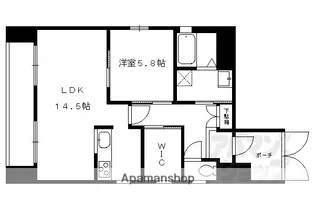 エテルノアレイア【502号室】の間取り
