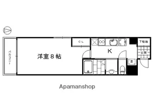 ダリア佐智木村【3階】の間取り