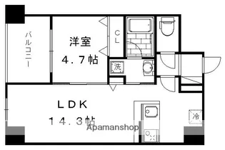 増田屋ビル【901号室】の間取り