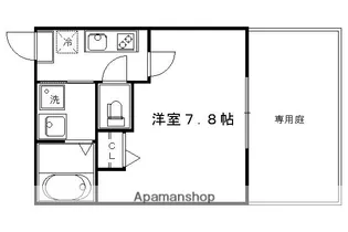 フラッティ京都西陣【403号室】の間取り