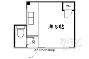 今出川マンション【305号室】の間取り