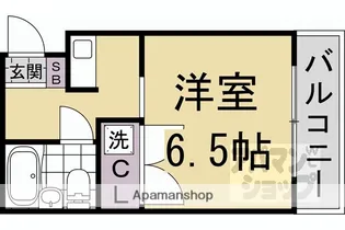 ユニオン室町【303号室】の間取り