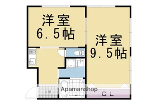 ヴィラコート烏丸七条【2階】の間取り