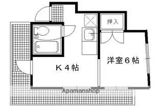 リビエール高野【303号室】の間取り