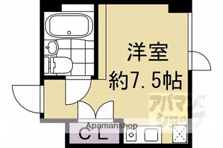 GRAND LATTICE SAYAMACHI【5階】の間取り