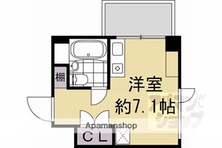 GRAND LATTICE SAYAMACHI【5階】の間取り